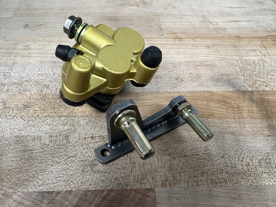 Surron LBX Light Bee Front or Rear Brake Caliper Relocation Bracket with Caliper